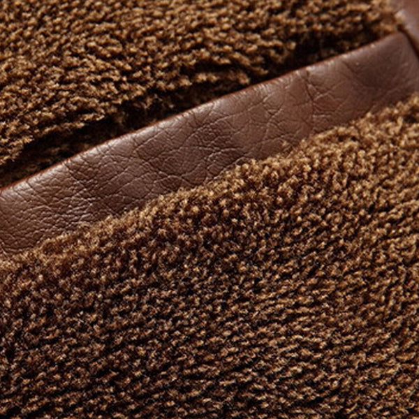 Mountainskin Leather  Faux Fur Jacket Fleece - Dash Plaz