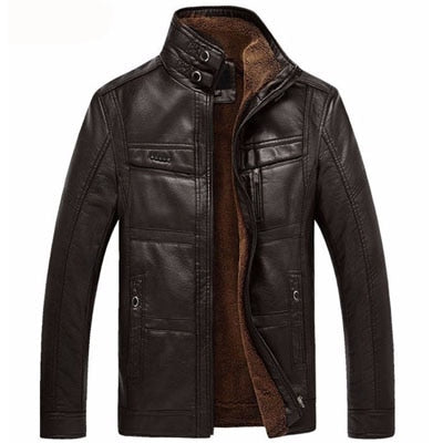 Mountainskin Leather  Faux Fur Jacket Fleece - Dash Plaz
