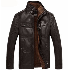 Mountainskin Leather  Faux Fur Jacket Fleece - Dash Plaz