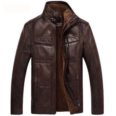 Mountainskin Leather  Faux Fur Jacket Fleece - Dash Plaz