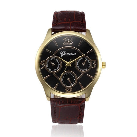 Men's Quartz Stainless Steel Business Watch - Dash Plaz