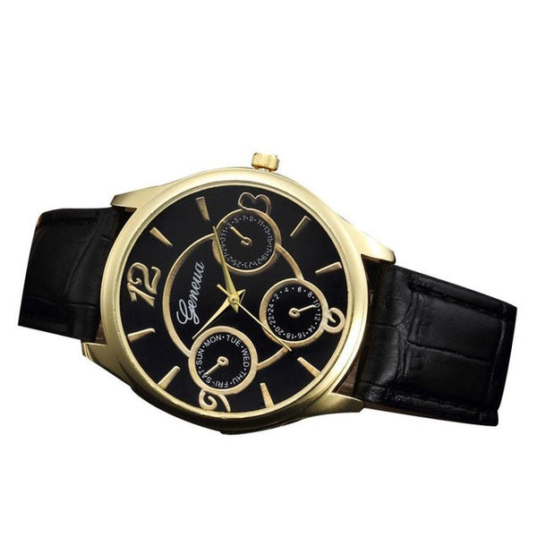 Men's Quartz Stainless Steel Business Watch - Dash Plaz
