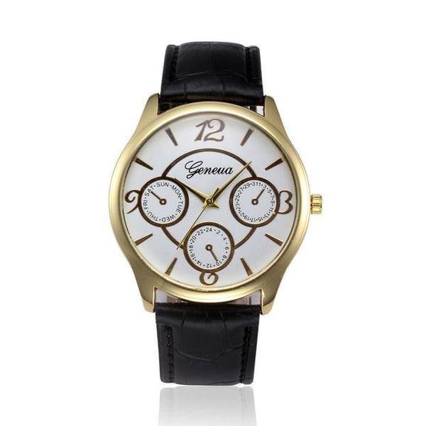 Men's Quartz Stainless Steel Business Watch - Dash Plaz