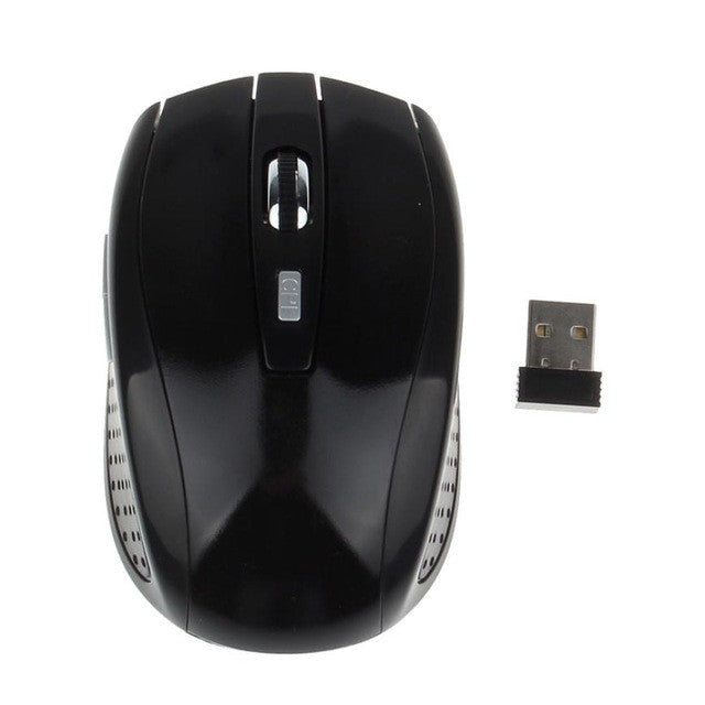 Portable 2.4G Wireless Optical Mouse - Dash Plaz