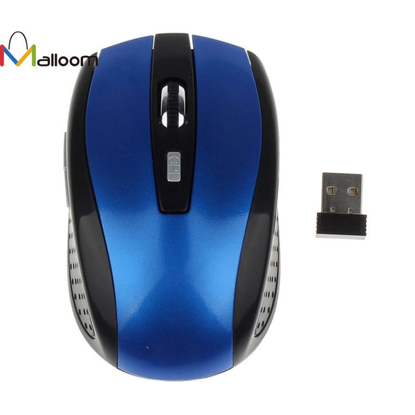 Portable 2.4G Wireless Optical Mouse - Dash Plaz