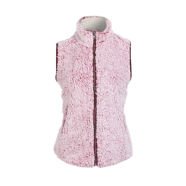 Women' Winter Warm  Faux Fur Zip Up Sherpa Jacket - Dash Plaz