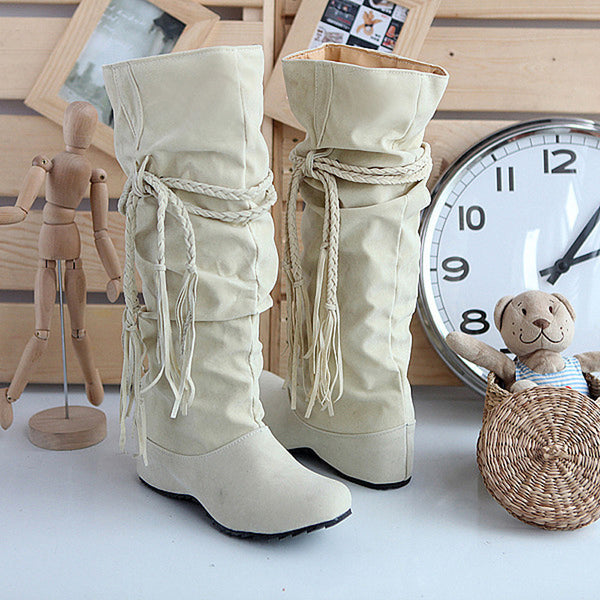 Heighten Platforms Thigh High Tessals Boots - Dash Plaz
