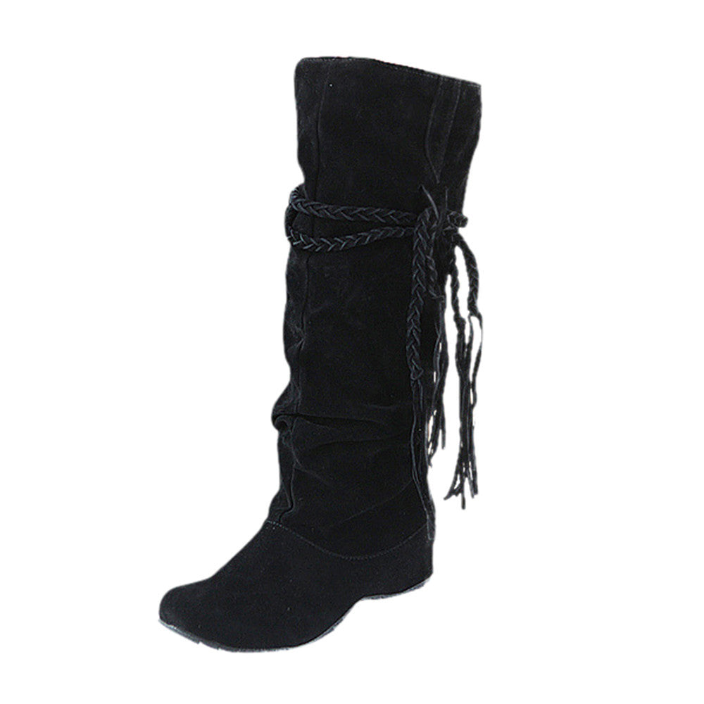 Heighten Platforms Thigh High Tessals Boots - Dash Plaz