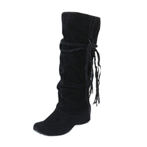 Heighten Platforms Thigh High Tessals Boots - Dash Plaz