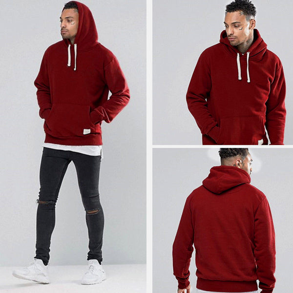 Winter Fleece Pocket Warm Sweatshirt Pullover - Dash Plaz
