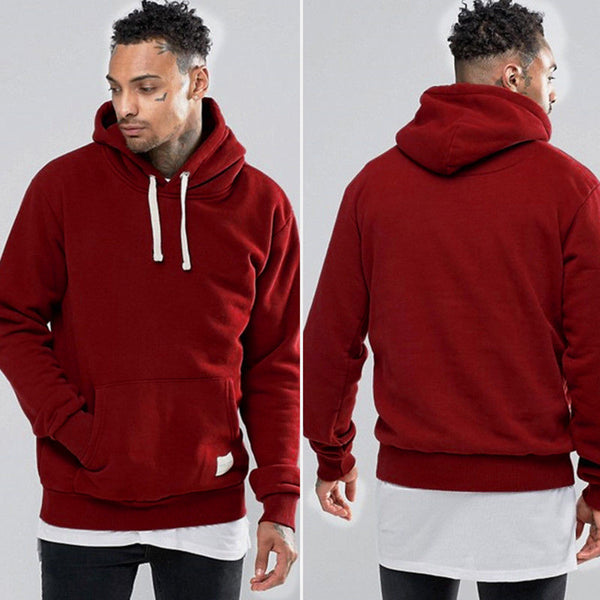 Winter Fleece Pocket Warm Sweatshirt Pullover - Dash Plaz