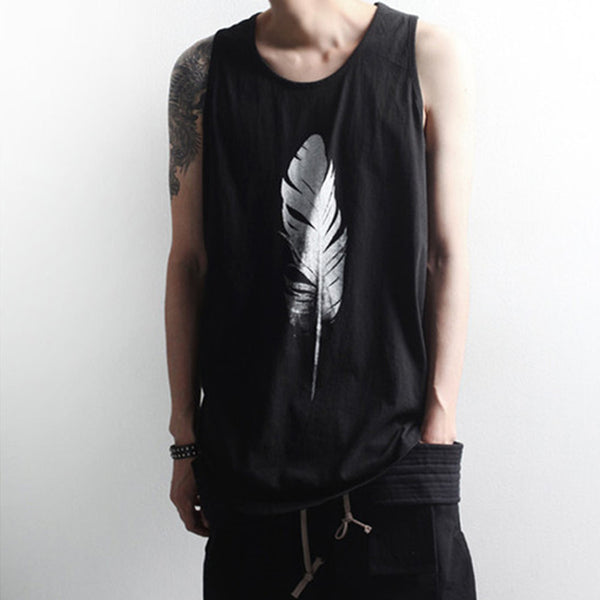 Sleeveless Tee Shirt Tank Top Bodybuilding  Vest - Dash Plaz