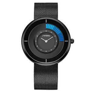 Unique Rotating Luxury Ultra-thin Steel Watch - Dash Plaz