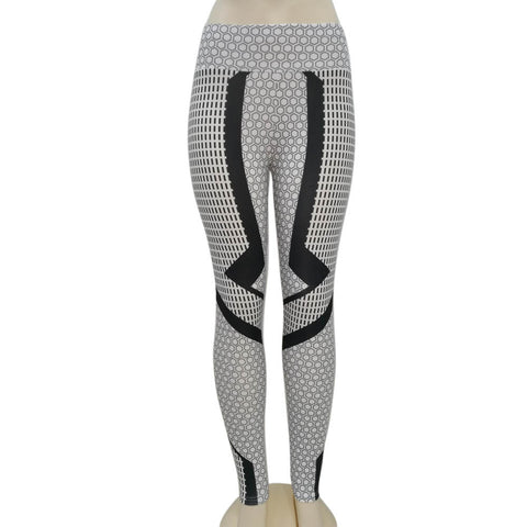 High Waist Yoga Fitness Leggings - Dash Plaz