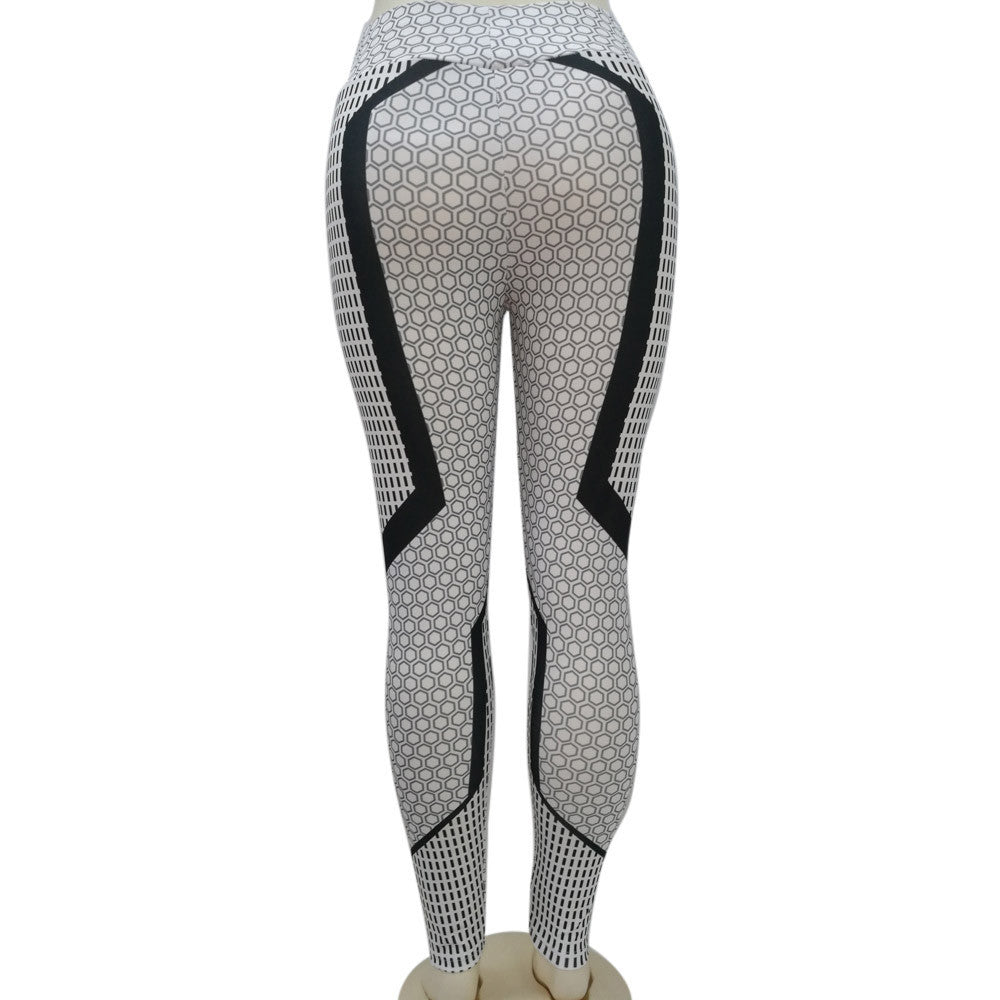 High Waist Yoga Fitness Leggings - Dash Plaz