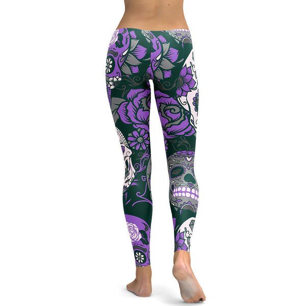 High Waist Gym Yoga Running Fitness Leggings - Dash Plaz
