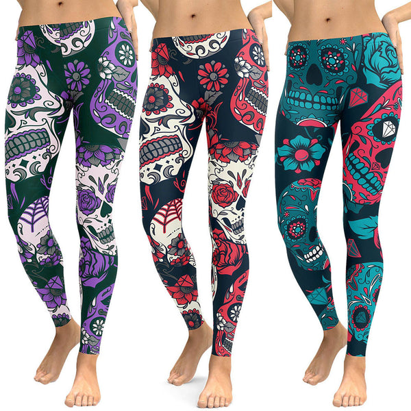 High Waist Gym Yoga Running Fitness Leggings - Dash Plaz