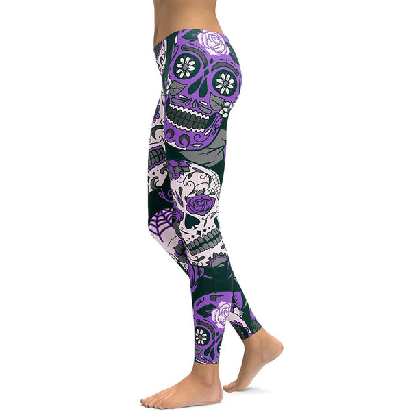 High Waist Gym Yoga Running Fitness Leggings - Dash Plaz