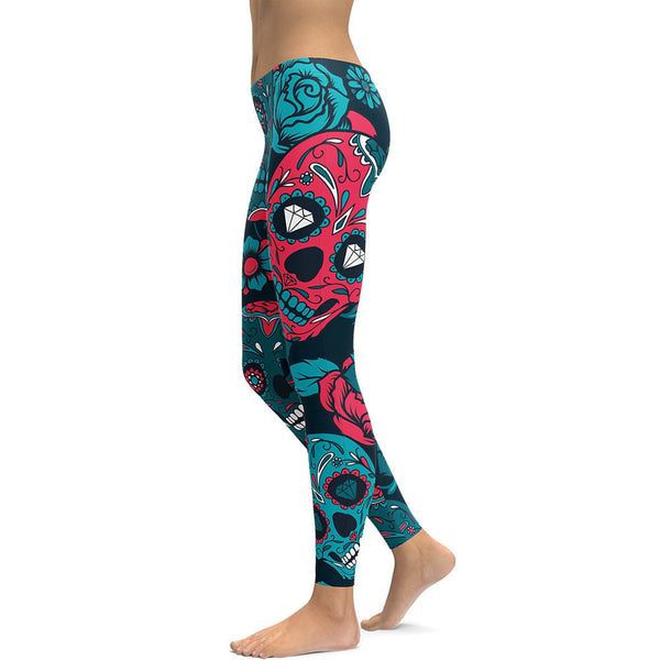 High Waist Gym Yoga Running Fitness Leggings - Dash Plaz