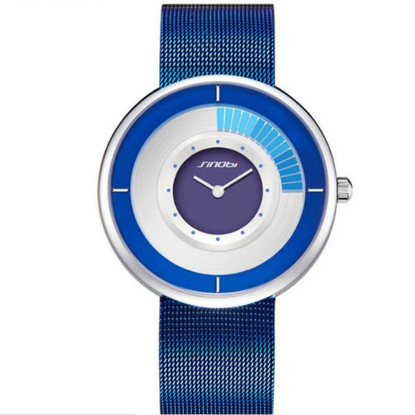 Unique Rotating Luxury Ultra-thin Steel Watch - Dash Plaz