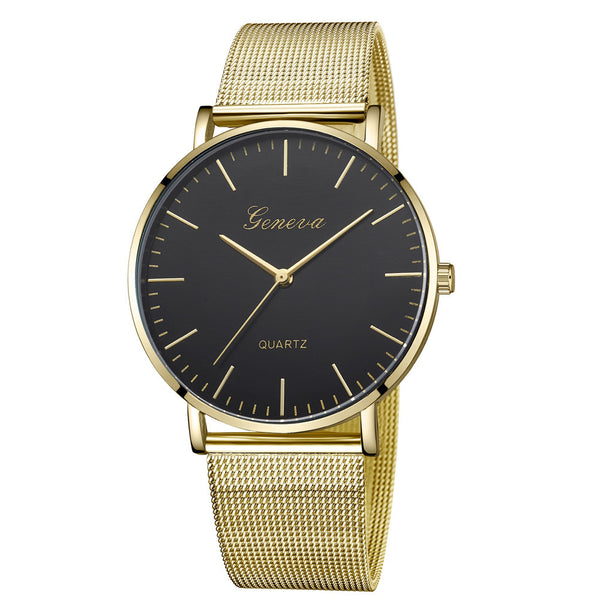 Classic Quartz Stainless Steel Wrist Watch - Dash Plaz