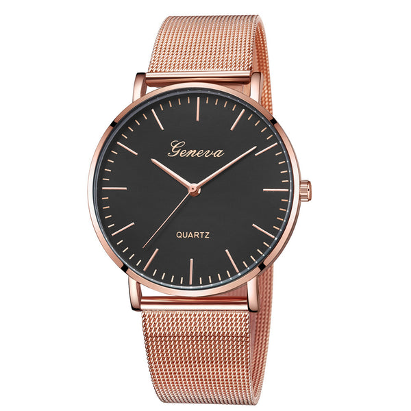 Classic Quartz Stainless Steel Wrist Watch - Dash Plaz