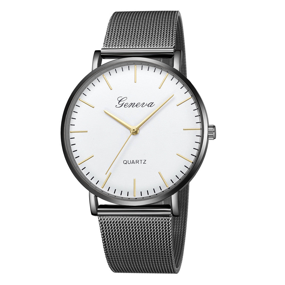 Classic Quartz Stainless Steel Wrist Watch - Dash Plaz