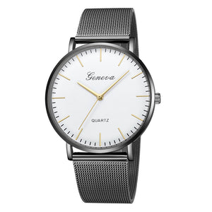 Classic Quartz Stainless Steel Wrist Watch - Dash Plaz