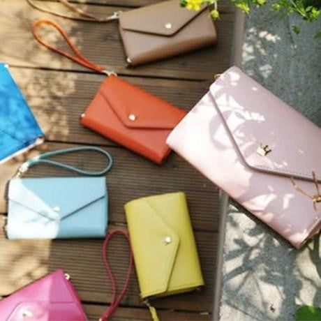 3-in-1 Stylish Smartphone Wallet Purse & Wristlet - Dash Plaz