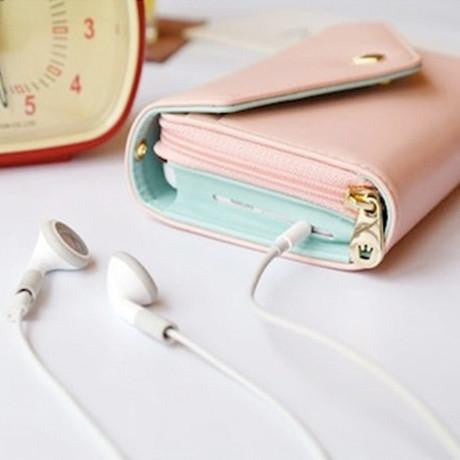 3-in-1 Stylish Smartphone Wallet Purse & Wristlet - Dash Plaz