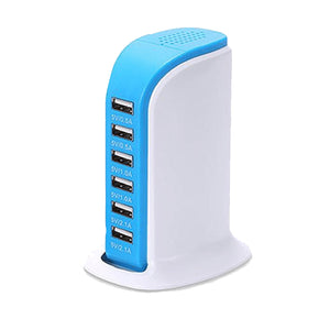 6-Port USB Charging Station - Dash Plaz