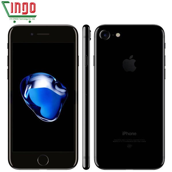 unlocked Apple iPhone 7 2GB RAM 32/128/256GB ROM 4.7" IOS Cell Phone 12.0MP Camera Quad Core 4K Video LTE 1960mAh - Dash Plaz