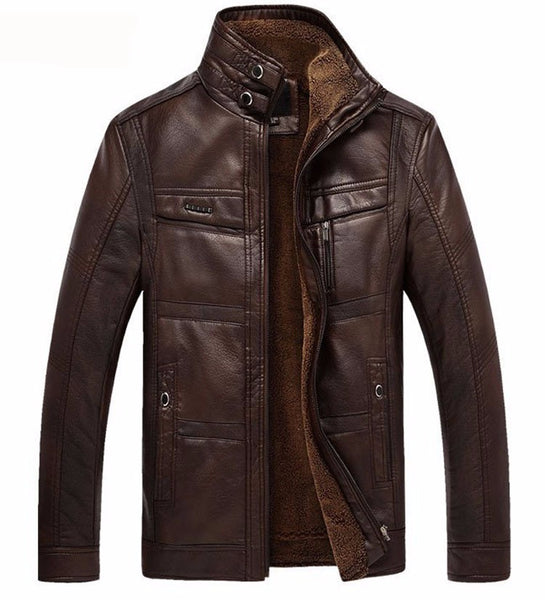 Mountainskin Leather  Faux Fur Jacket Fleece - Dash Plaz