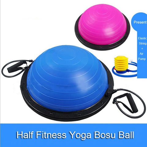 Half Fit Balance Fitness Trainer Stabilizer Ball - Dash Plaz
