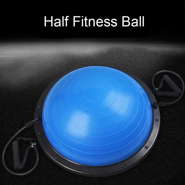 Half Fit Balance Fitness Trainer Stabilizer Ball - Dash Plaz