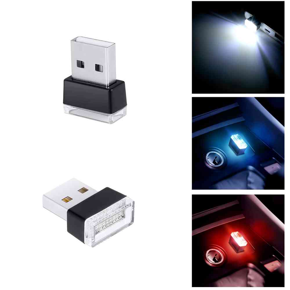 1 Piece Car USB LED Atmosphere Lights Decorative Lamp - Dash Plaz