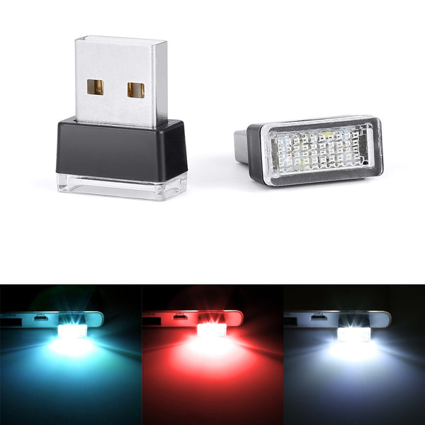 1 Piece Car USB LED Atmosphere Lights Decorative Lamp - Dash Plaz