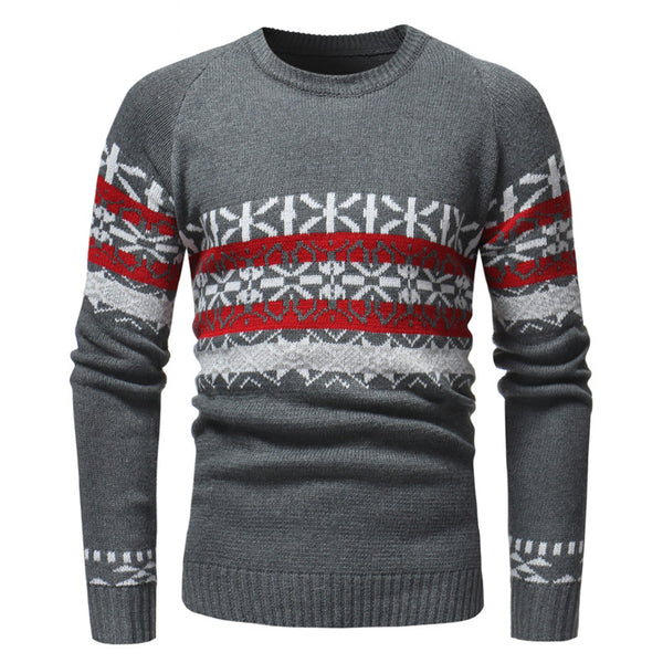 Fashion Round Neck Pullover Christmas - Dash Plaz