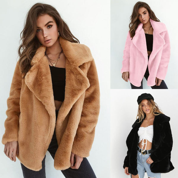 Long Sleeve Over-sized Loose Knitted Jumper Cardigan - Dash Plaz
