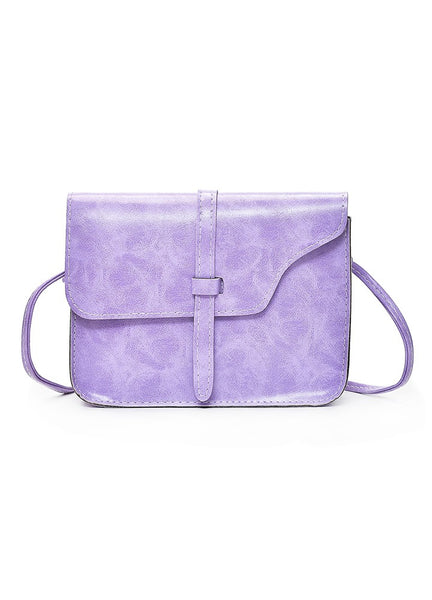 Vintage Flap Over Belt Front Messenger Shoulder Bag - Dash Plaz
