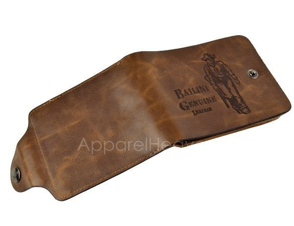 Classic Leather Pockets Credit/ID Cards Holder Wallet - Dash Plaz