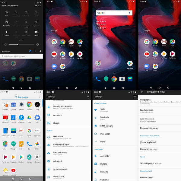 Original OnePlus 6 6.28-inch Notch Display 8GB 256GB Snapdragon Dual Camera Face Unlock Smartphone - Dash Plaz