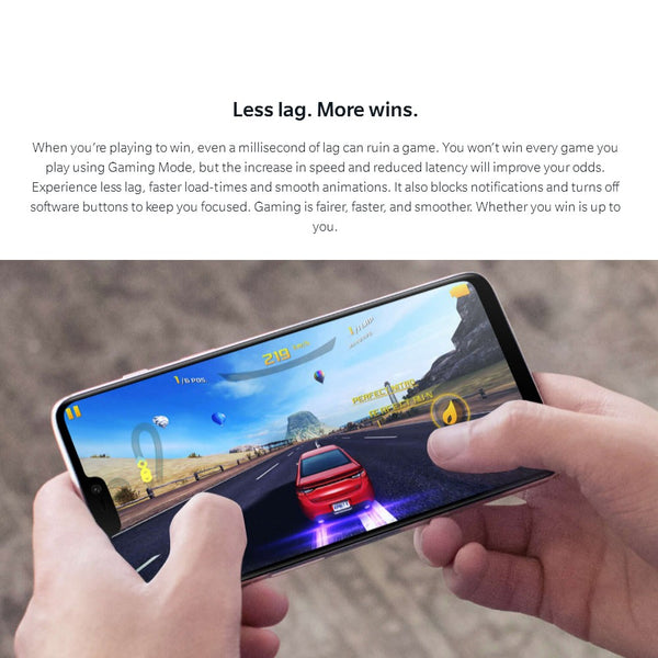 Original OnePlus 6 6.28-inch Notch Display 8GB 256GB Snapdragon Dual Camera Face Unlock Smartphone - Dash Plaz
