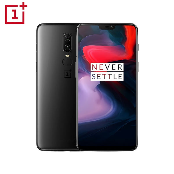 Original OnePlus 6 6.28-inch Notch Display 8GB 256GB Snapdragon Dual Camera Face Unlock Smartphone - Dash Plaz
