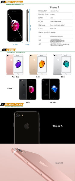 Unlocked Apple iPhone 7 4G LTE - Dash Plaz
